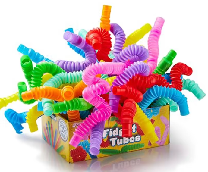 Smyslové antistresové trubičky
